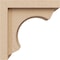 Ekena Millwork 4"W x 8"D x 8"H Classic Emerson Rough Cedar Woodgrain TimberThane Corbel, Primed Tan CORUR04X08X08EMRRCPR - alternate 5